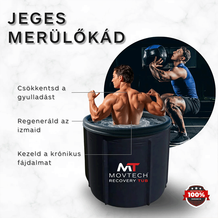 Movtech™ Recovery Tub + Hűtőberendezés