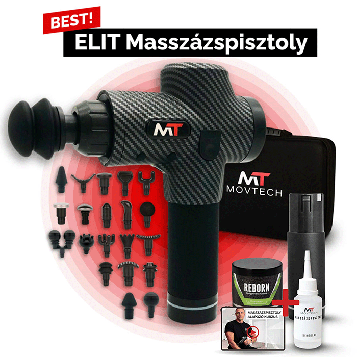 MovTech™ Elit Masszázspisztoly