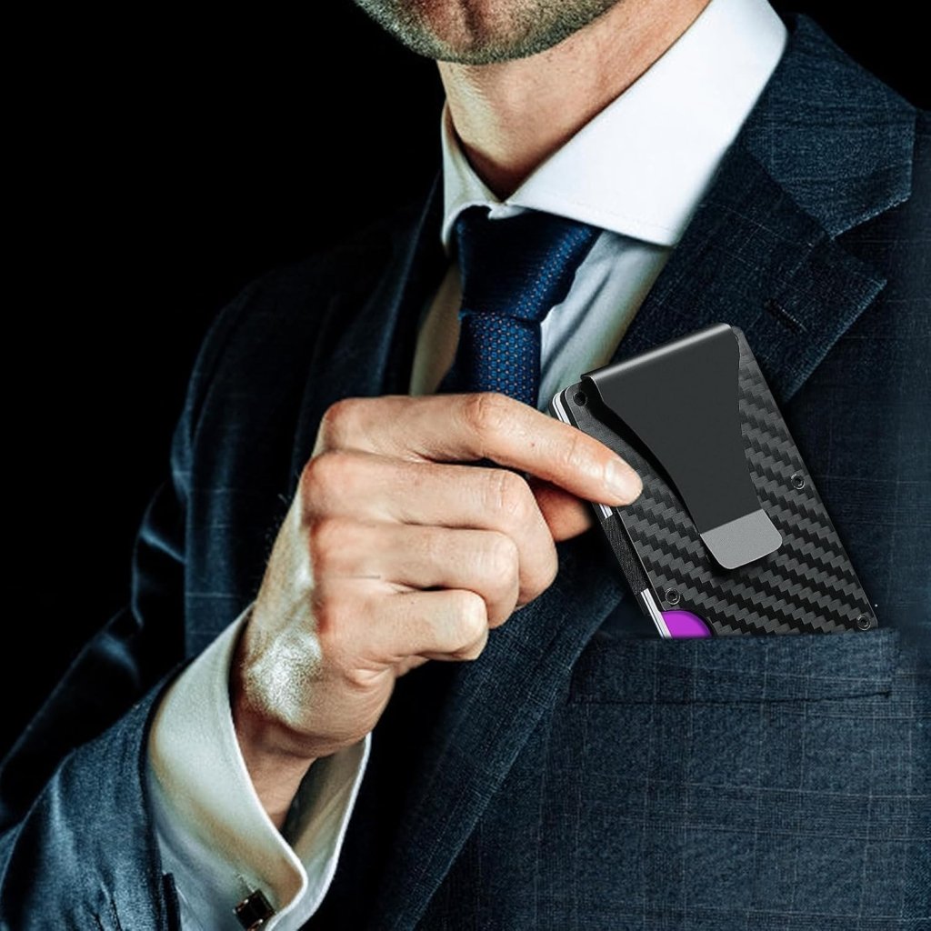 Carbon RFID Blokkoló Férfi Pénztárca - MovTech