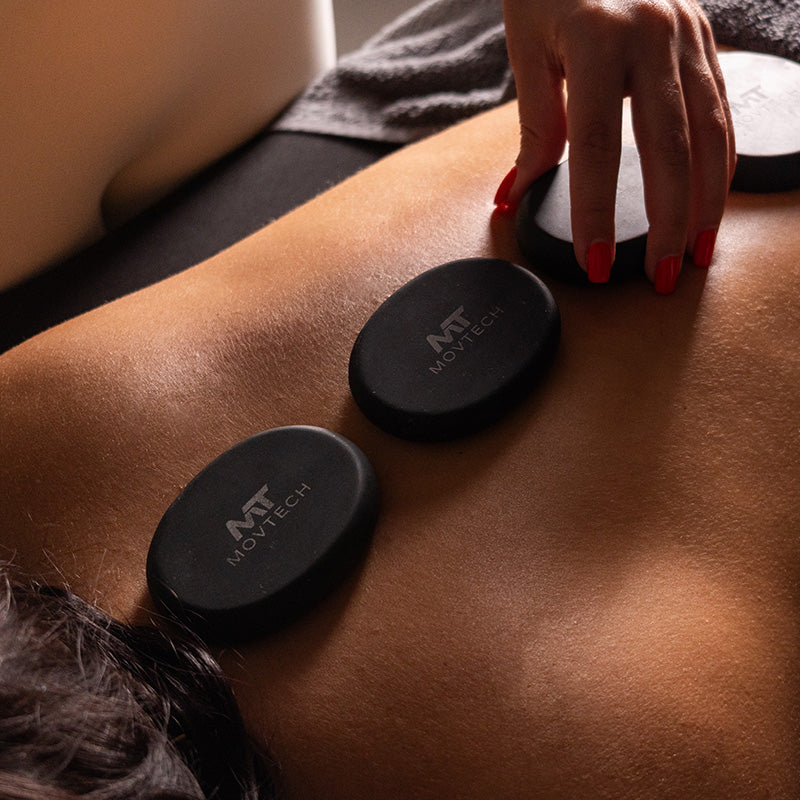 Movtech™ Hot Rock - 20 db-os Forróköves Masszázskő Készlet