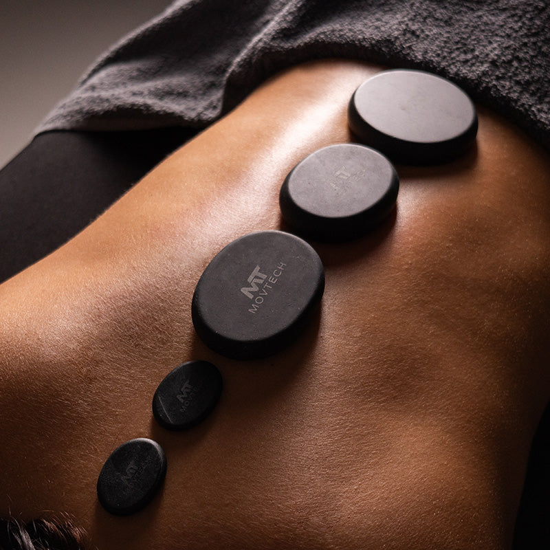 Movtech™ Hot Rock - 20 db-os Forróköves Masszázskő Készlet