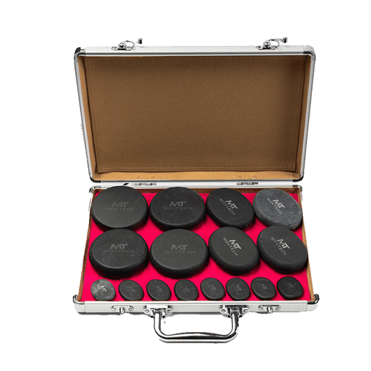 Movtech™ Hot Rock - 20 db-os Forróköves Masszázskő Készlet