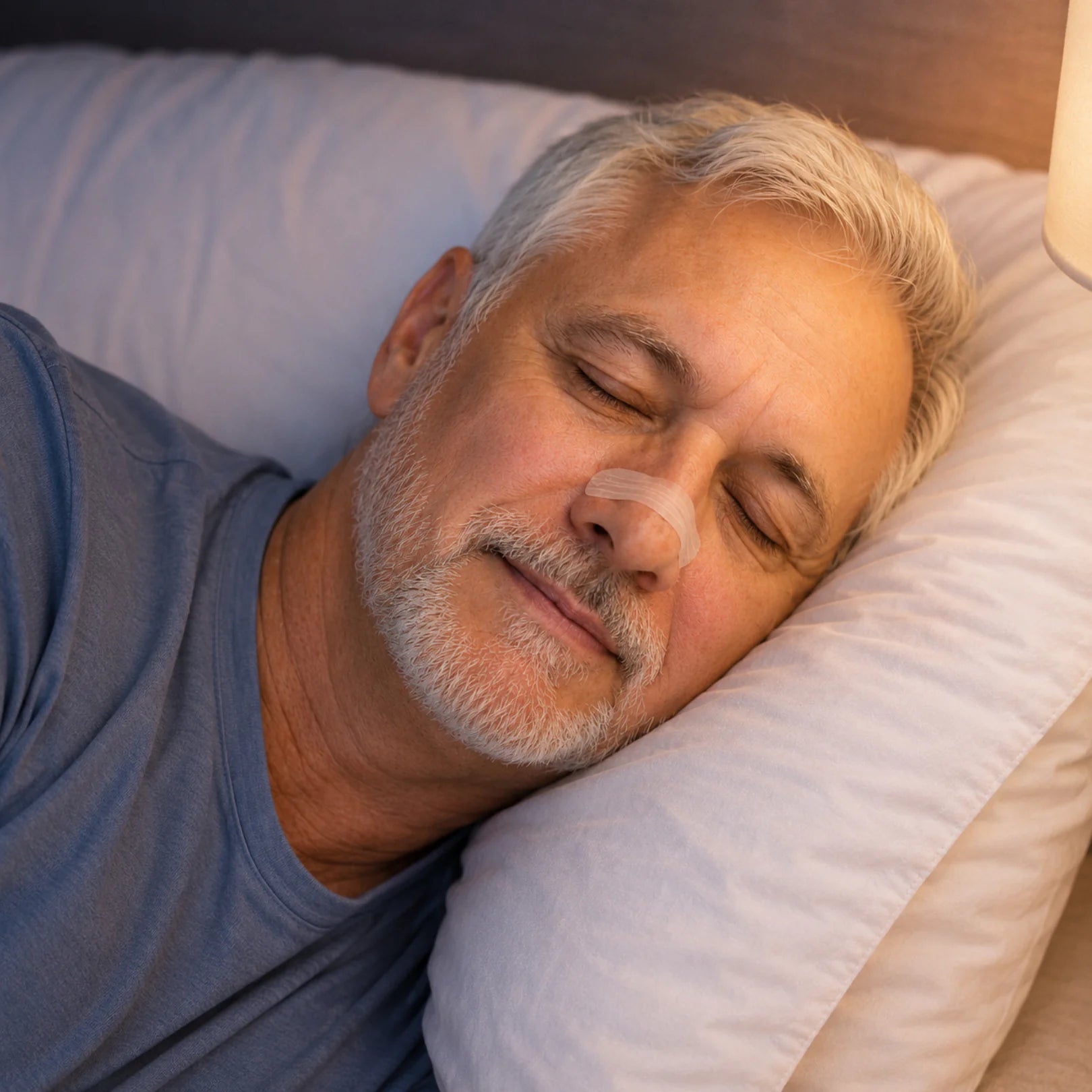 Movtech Easy Sleep orrtapasz alvás közben, az orrnyergen