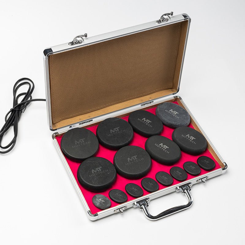 Movtech™ Hot Rock - 20 db - os Forróköves Masszázskő Készlet - MovTech