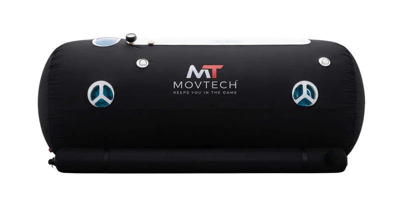 Movtech Hyperbar O₂ oxigénkapszula oldalnézetből