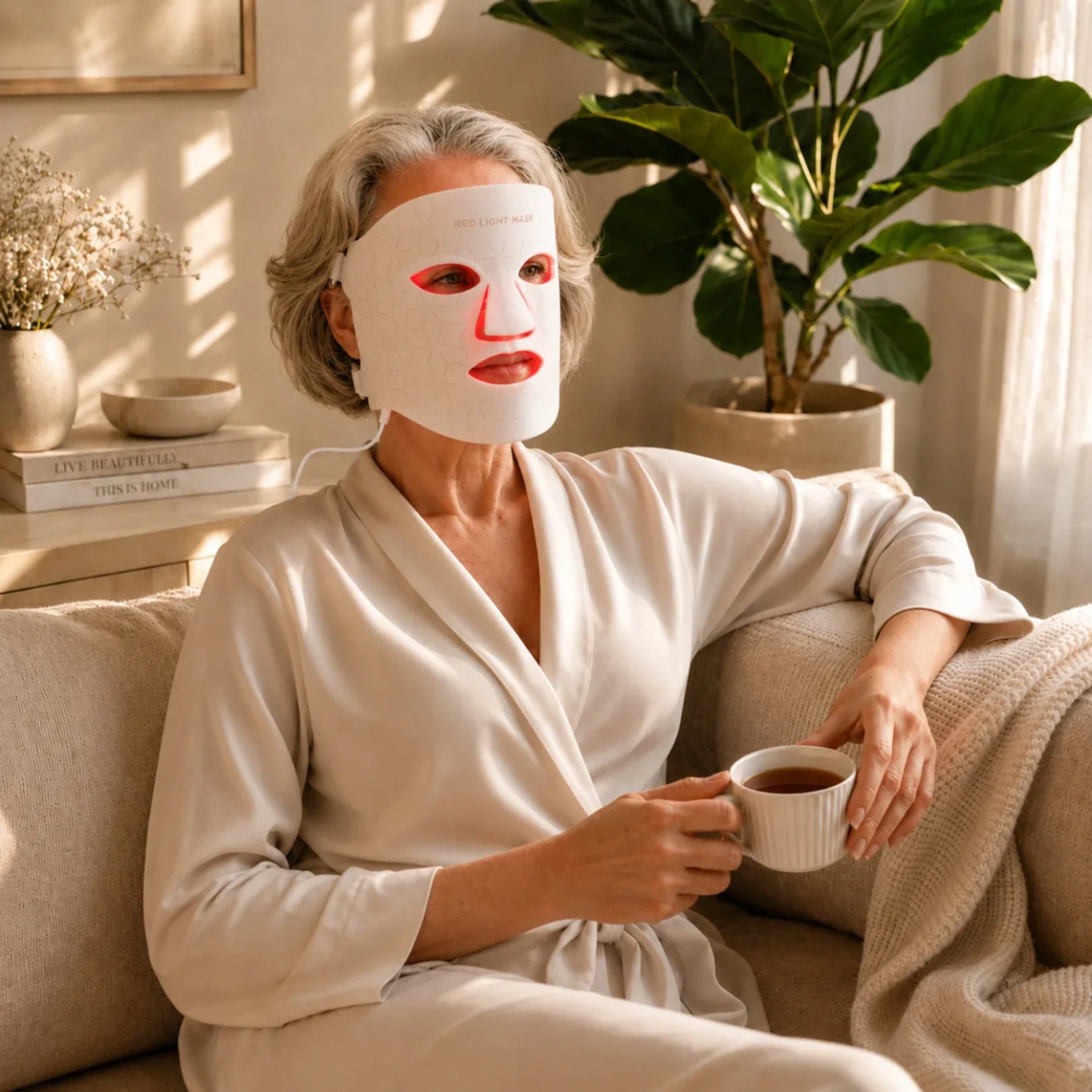 Red Light Mask
