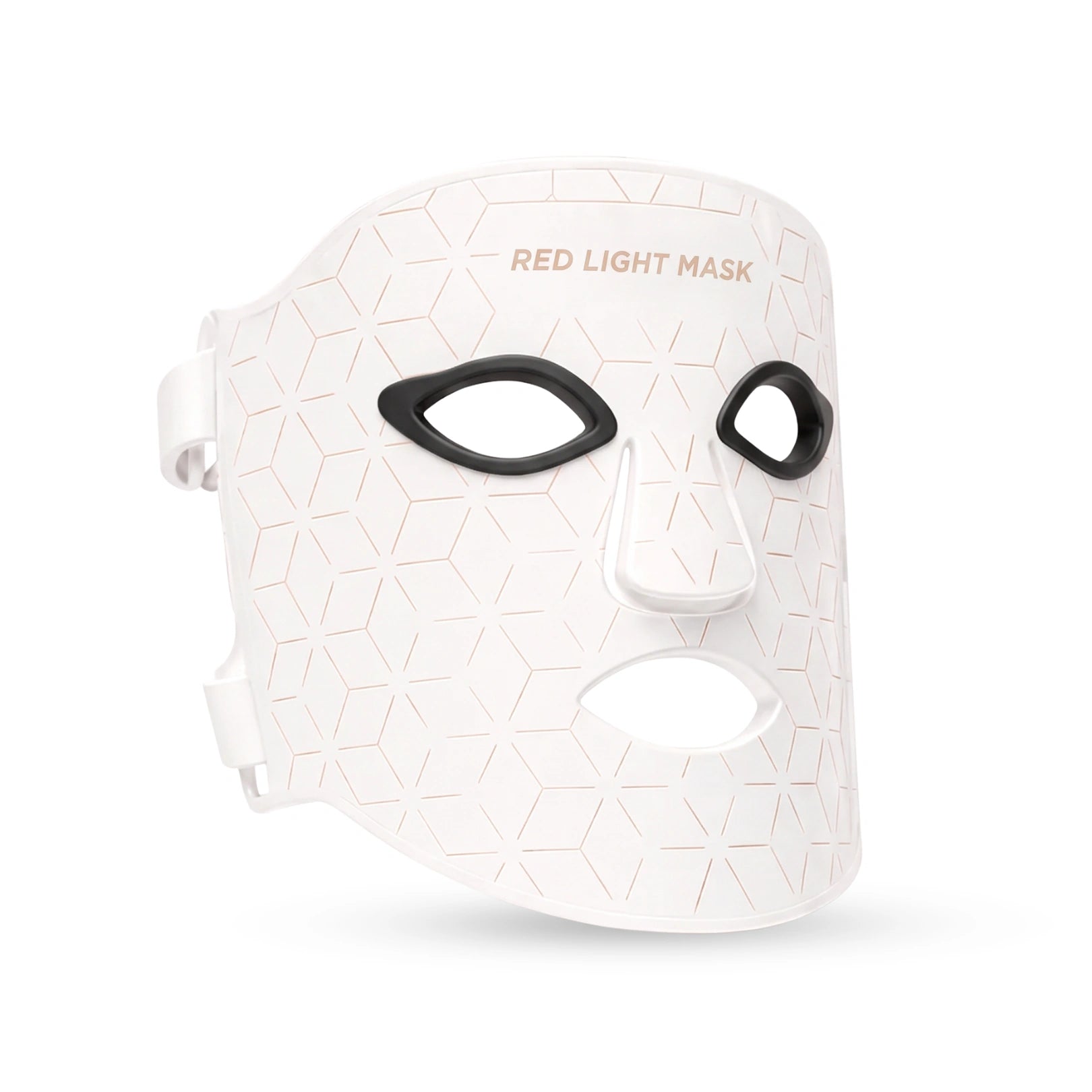 Movtech Red Light Mask LED arcmaszk ferde nézetből, kikapcsolt állapotban