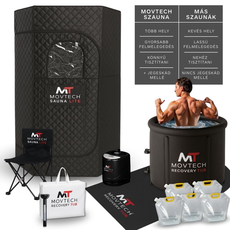 MovTech™ Sauna Lite + Recovery Tub + - MovTech