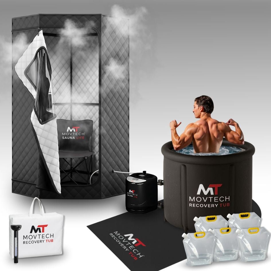 MovTech™ Sauna Lite + Recovery Tub + - MovTech