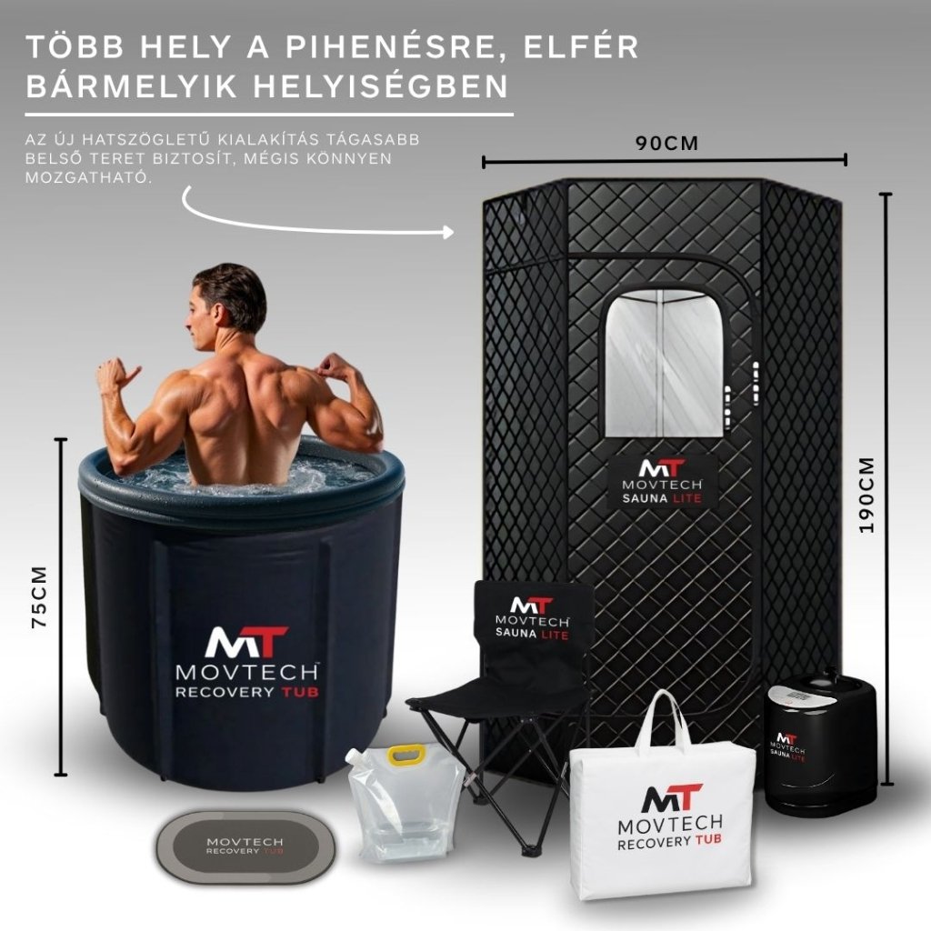 MovTech™ Sauna Lite + Recovery Tub - MovTech