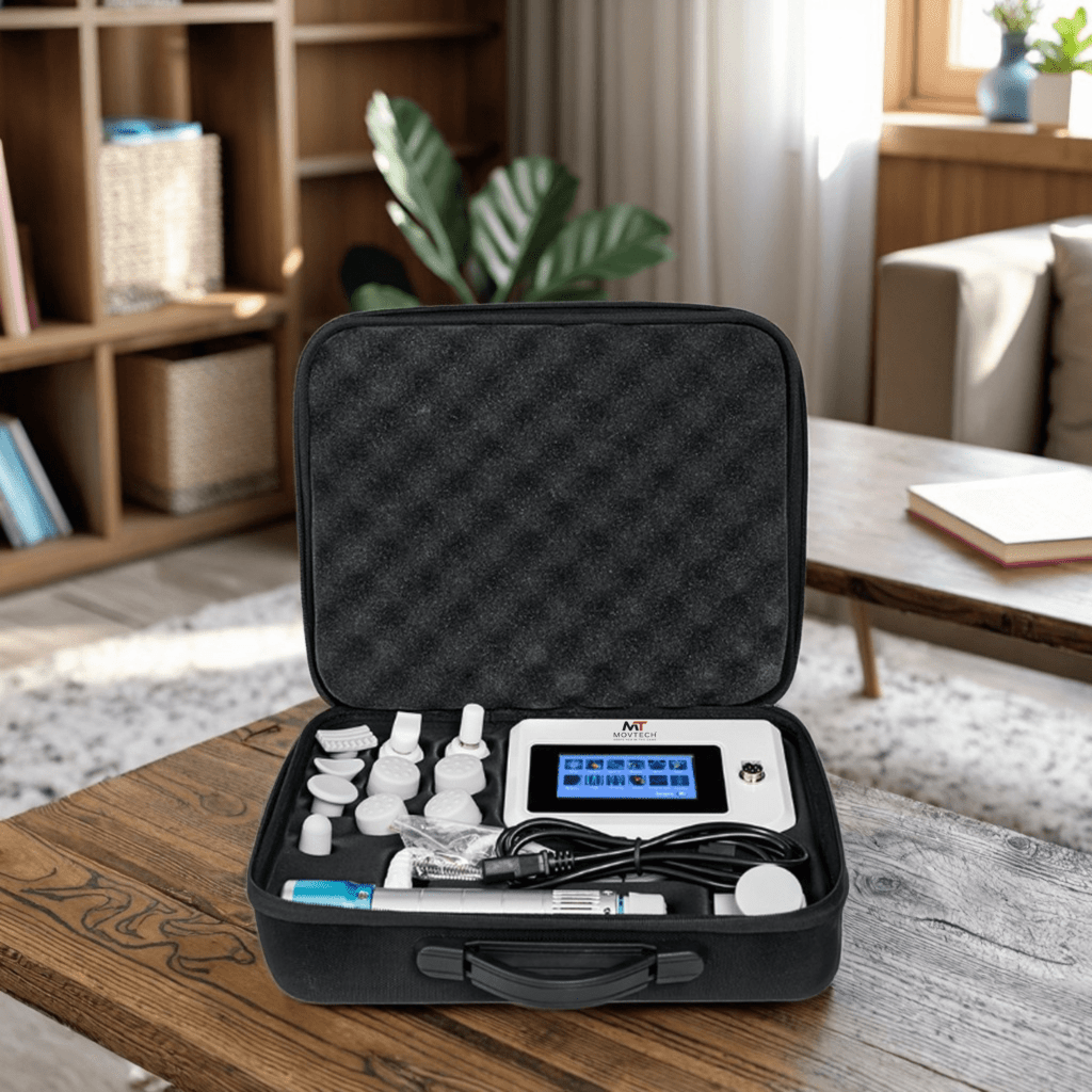 Movtech™ Shock Wave MAX – Hordozható lökéshullám - terápiás gép - MovTech