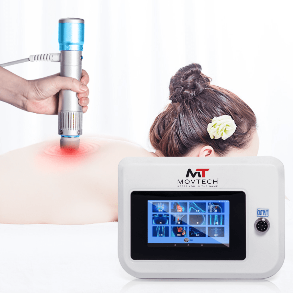 Movtech™ Shock Wave MAX – Hordozható lökéshullám - terápiás gép - MovTech