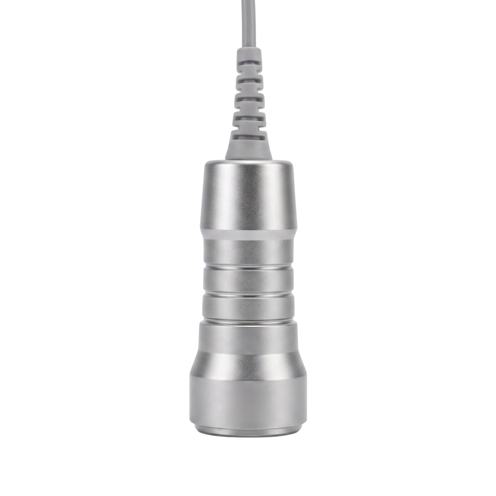 Movtech Ultrasonic ultrahang terápiás kezelőfej stúdiófotója áttetsző háttérrel