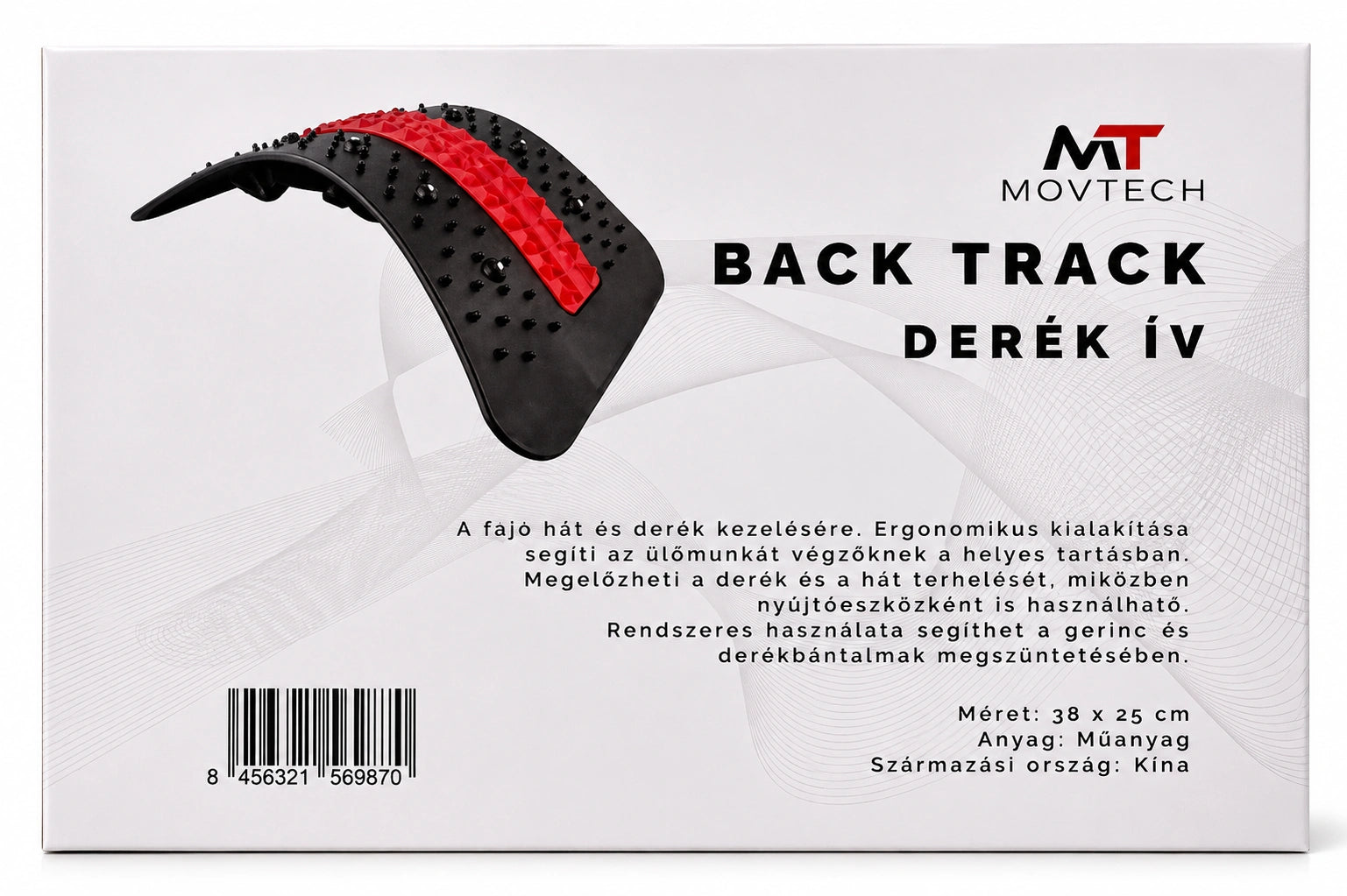 BackTrack derék ív