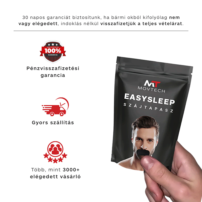 Movtech™ Easy Sleep Szájtapasz